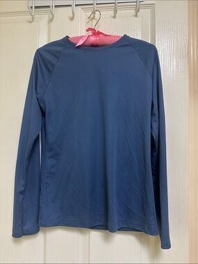 Columbia Women's Rashguard long Sleeve  top - Blue